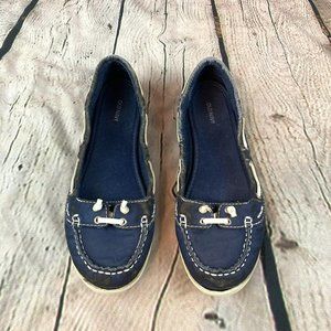 Old Navy Womens Navy Blue Slip on Shoes